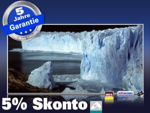 Infrarot Bildheizung 700 Watt 120x60 M10-SL Eisberge