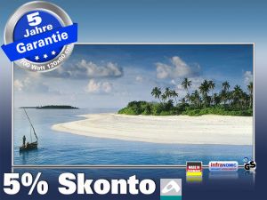 Infrarot Bildheizung 700 Watt 120x60 M10-SL Malediven