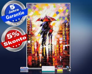 infrarot Bildheizung Kunst 500 Watt 90x60 M10-SL Im Regen