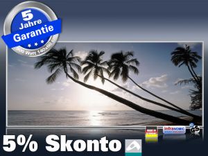 Infrarot Bildheizung 900 Watt 140x60 M10-SL Barbados