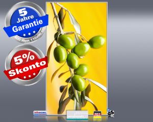 Infrarot Bildheizung 600 Watt 110x60 M10-SL Oliven