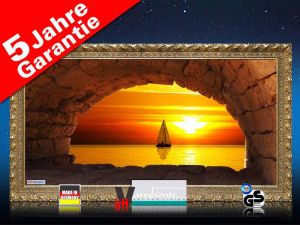 Infrarot Bildheizung 700 Watt 120x60 Stilrahmen StG sailing