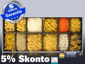 Infrarot Bildheizung 900 Watt 140x60 M10-SL Nudeln+H�lsenfr�chte