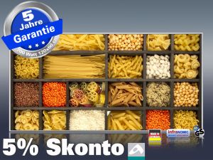 Infrarot Bildheizung 700 Watt 120x60 M10-SL Nudeln und H�lsenfr�chte