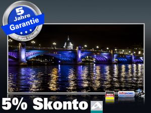 Infrarot Bildheizung 700 Watt 120x60 M10-SL London bei Nacht