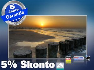 Infrarot Bildheizung 600 Watt 110x60 M10-SL sundown