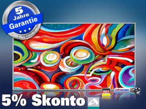 Infrarot Bildheizung Kunst 600 Watt 110x60 M10-SL fondale fantasia
