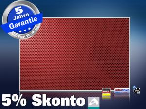 Infrarot Bildheizung 500 Watt 90x60 M10-SL Lcher rot