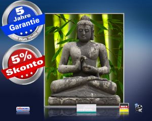 Infrarot Bildheizung 400 Watt 70x60 M10-SL Buddha