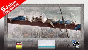 infrarot Bildheizung 900 Watt 140x60 StSi catnap atop a skyscraper c