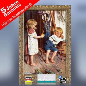 infrarot Bildheizung Kunst 500 Watt 90x60 Stilrahmen StG Versöhnung