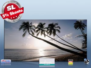 Infrarot Bildheizung 700 Watt Rahmenlos slim-line 120x60 Barbados