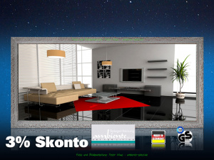 Infrarot Spiegelheizung Bad 900 Watt 140x60 Stilrahmen StSi