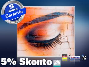 Infrarot Bildheizung 400 Watt 70x60 M10-SL Auge