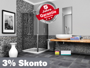 Infrarot Spiegelheizung ESG Glas Rahmenlos slim-line 500 Watt 130x40