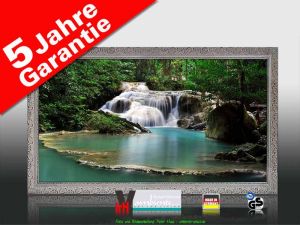 Infrarot Bildheizung 600 Watt 110x60 Stilrahmen StSi Flusslauf