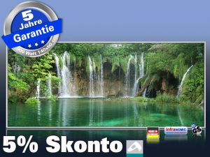 Infrarot Bildheizung 900 Watt 140x60 M10-SL Wasserfall