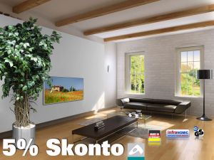 Infrarotheizung als Bild Bildheizung 700 Watt 120x60 M10-SL Toskana