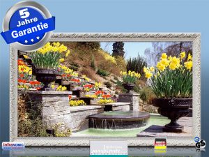 Infrarotheizung als Bild Bildheizung 600 Watt 110x60 StAw Steingarten