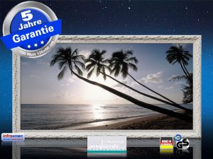 Infrarot Bildheizung 700 Watt 120x60 Stilrahmen StAw Barbados