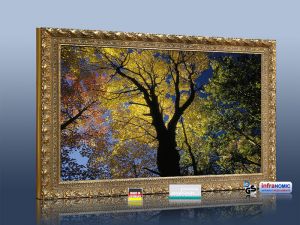 Infrarot Bildheizung 500 Watt 90x60 Stilrahmen StG Herbst