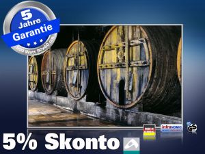 Infrarot Bildheizung 500 Watt 90x60 M10-SL Weinfässer