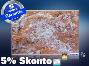Infrarot Bildheizung 500 Watt 90x60 M10-SL Rauher Speckstein