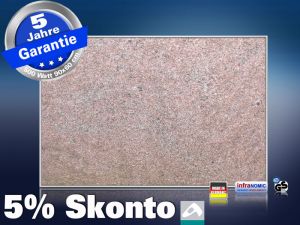 infrarot Bildheizung 500 Watt 90x60 M10-SL Granit rot fein