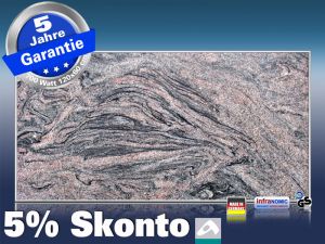 Infrarot Bildheizung 700 Watt 120x60 M10-SL Black Tiger