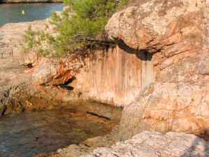 Bildheizung-Motiv Tor im Wasser f�r Standard Infrarotheizung