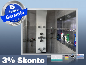 Infrarot Spiegelheizung Bad 400 Watt 70x60 Rahmen M23