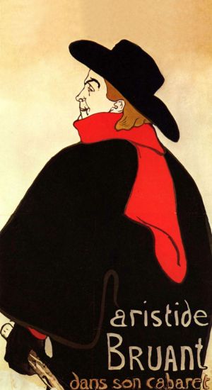 Lautrec: Henri de Aristide Bruant fr Infrarot Bildheizung 60x110