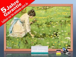 infrarot Bildheizung 500 Watt 90x60 HB30 Blumenpflückerin