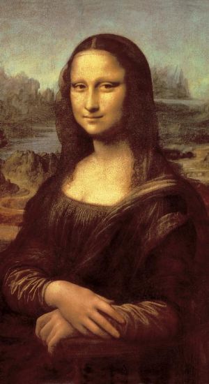 Leonardo da Vinci: Mona Lisa für Infrarot Bildheizung 60x110