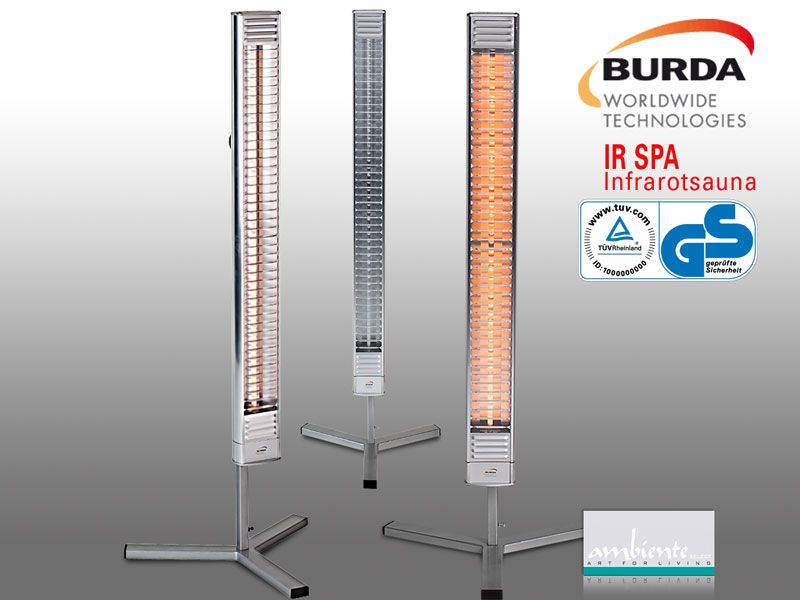 Burda Infrarotsauna IR SPA 750 ohne Kabine
